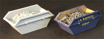 Large Skip (Filled with Scrap Metal)